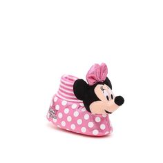 Your Little One Can Show Off Her Favorite Disney Character With These Magical Minnie Slippers. These Slip-Ons Feature A Plush Doll Detail To Make Bedtime More Fun! Fabric Upper Slip-On Round Toe Fabric Lining Cushioned Footbed Fabric Sole With Silicone Grip L: Toddler 9-10 Xl: Toddler 11-12 Minnie Mouse Slippers, Toddler Slippers, Fun Fabric, Minnie Mouse Girl, Disney Character, Slippers For Girls, Plush Dolls, Slip Ons, Little One