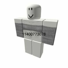 a white cube with a smiley face on it's chest and arms, standing in front of a white background