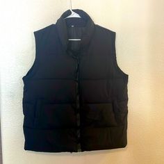 Black Amazon Puffer Vest. Size Medium. Nwot Puffer Vest, Puffer, Jackets For Women, Jackets & Coats, Size Medium, Women Shopping, Black, Color