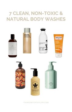 Looking for the best clean, non-toxic and natural body wash options in 2024? We've tried every natural body wash brand you can think of, and these are our tried and true favorites that are 100% free of toxic ingredients. Discover clean and natural body wash for men, women, acne-prone skin, sensitive skin, dry skin and more. All on this amazing list! Healthy Makeup, Best Body Wash, Clean Body