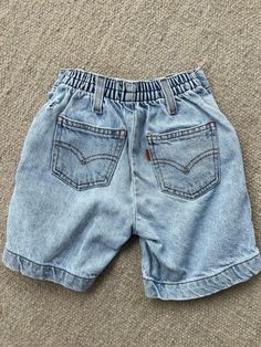 Adorable 90's kids Jean shorts. Size 5. Excellent condition. 90s Style Shorts With Pockets For Summer, Vintage Summer Shorts With Pockets, 90s Style Bottoms With Built-in Shorts, 90s Style Summer Shorts With Pockets, Short Playwear Shorts With Pockets, Short Shorts With Pockets For Playwear, Spring Playwear Shorts With Pockets, 90s Style Shorts With Pockets, Retro Light Wash Short Bottoms