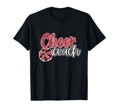 PRICES MAY VARY. Cheerleader Tee with a cheetah leopard splash pattern. Perfect gift for a Cheerleader Coach! Cute, Trendy, Trending, Modern Stylish Cheerleader Tee, top, tshirt, t-shirt for any cheer coach that wants to show her support! Lightweight, Classic fit, Double-needle sleeve and bottom hem Cheer Coach Shirts That's A Cool Tee, Cheer Coach Shirts, Cheerleading Coaching, Coach Shirt, Cheerleading Shirts, Cheer Tshirts, Cheer Coach, Coach Shirts, Cheer Coaches