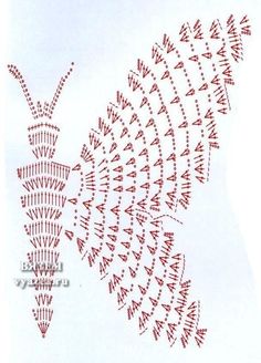 an image of a red and white pattern on paper