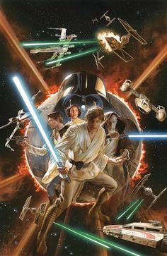 star wars the greatest space fantasy film of all time cover art by matt kupper