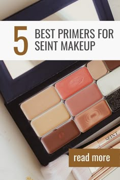 best primer to use with seint makeup Clean Makeup Look Tutorial, Easy Makeup Ideas For Beginners, Quick Makeup Looks, Color Correcting Guide, Makeup Ideas For Beginners, Best Face Primer, Best Primers, Makeup Looks Easy