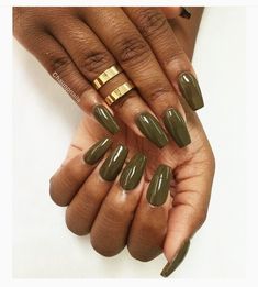 Dark Skin Nail Color, Olive Nails, Nails Matte, Her Nails, Dark Nails, Fall Nail Colors, Girls Nails, Classy Nails, Chic Nails