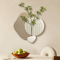 Interior House Colors, Wall Ar, Artificial Greenery, 3d Visual, Scandinavian Wall Art, Accent Wall Decor, Real Plants, Home Interiors, Understated Elegance