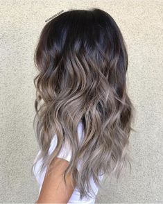 Brunette Ombre, Rambut Brunette, Ash Brown Hair, Ombre Hair Blonde, Luxy Hair, Brunette Balayage, Fall Hair Color For Brunettes