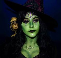 Witch makeup | Witch halloween