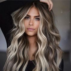 Bronde Balayage, Money Piece, Beauty Corner, Balayage Hair Dark, Dirty Blonde Hair, Long Dark Hair