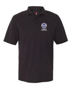 "Dept. of Homeland Security CERT Instructor Embroidered Polo Shirt #497-P You can Add your name to the Right Chest (Please select Size w/ Name option) 15 Spaces Max! * 5-6 oz. preshrunk 50% cotton/50% DryBlend ® polyester * Contoured welt collar and cuffs * Transitioning to grey pearlized tear away label * Three woodtone buttons * Moisture wicking properties * Taped neck * Tubular * Double-needle bottom hem * Classic fit * Clean finished placket with reinforced bottom box PLEASE READ BEORE PURCH Emergency Response Team, Embroidered Polo Shirts, Pique Polo Shirt, Homeland Security, Sport Shirt, Collar And Cuff, Sports Shirts, Chalk, Custom Made