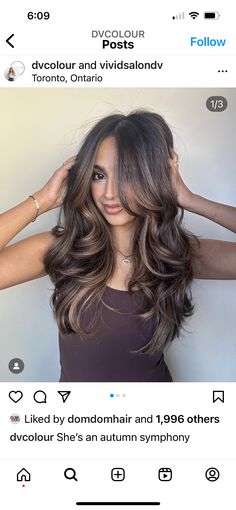 Balayage On Brown Skin, Hair Colour For Asian Skin Tone, Hair Color For Asian Skin, Hair Color For Brown Skin, Hair Color Asian, Baby Lights, Hair Contouring, Feminine Outfits