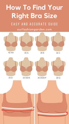 Measuring For Bra Size, How To Measure Bra Size At Home, Measuring Bra Size At Home, Measure Bra Size At Home