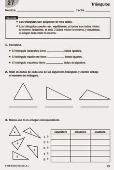 the worksheet is shown for students to learn how to find and use triangles