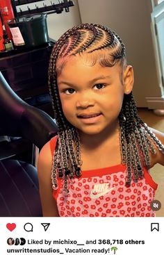 Natural Hairstyles For Black Kids, Girls Braided Hairstyles Kids, Braids Inspiration, Toddler Braided Hairstyles, Black Kids Braids Hairstyles