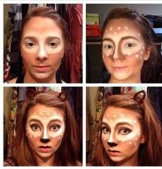 Carnaval Make-up, Karneval Diy, Diy Halloween Costume Ideas, Halloween Costumes To Make, Diy Halloween Costumes For Women, Diy Halloween Costume, Fantasias Halloween