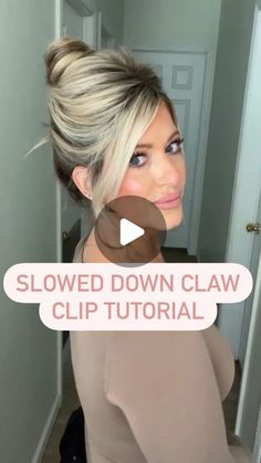 Claw Clip Updo, Clip Updo, Hair With Volume, Easy Bun Hairstyles For Long Hair, Kim Petras, Easy Bun Hairstyles, Hair Aesthetic