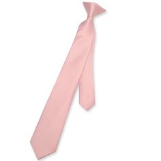 PRICES MAY VARY. Solid Color Vesuvio Napoli Collection Boys CLip-On Neck Tie. Beautiful ClipOn Neck Tie with great color combination that will match any shirt and tie. Great necktie in great color that makes it a perfect to wear with a suit at a special event. This material on this tie is 100% polyester ("Silk-feel"). A one of kind vibrant shine makes this tie stand out and makes you noticed. Perfect tie to wear with any day or for a special event. Standard Clip On Youth length tie which is appr Neck Tie Pattern, Vesuvio Napoli, Neck Tie Knots, Dusty Pink Color, Shirt And Tie, Tie Pattern, Baby Blue Colour, Light Pink Color, Mens Neck Ties