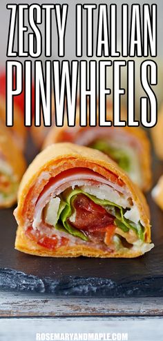 This easy Zesty Italian Pinwheels recipe is perfect for a party, potluck, or even lunch! They’re always a hit with kids and adults alike. Spicy Italian Pinwheels, Rollup Appetizers, Italian Pinwheel, Italian Pinwheels, Greek Dip Recipes, Pinwheel Recipe, Beach Eats, Beach Recipes, Tailgate Ideas