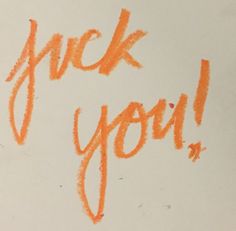 an orange piece of paper with writing on it that says, jack you're