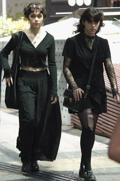 Black Whimsigothic, Summer Alternative Outfits, Dark Whimsigoth, Whimsigoth Fashion, Office Goth, Wardrobe Tips, Outfits Chic, Nice Style