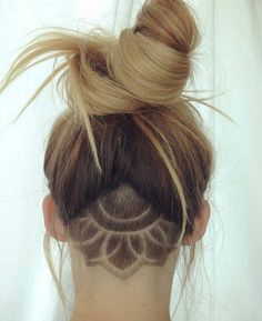 Shaved Undercut Designs, Fine Hair Styles For Women