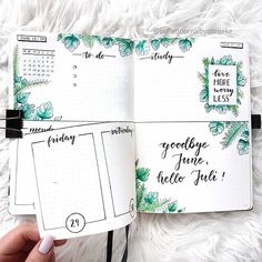 Here's my last weekly of june!! Also last one with the plants.. i'm going to miss those! . . . #dutchdoor #dutchdoorspread…#bulletjournal #bulletjournaling #bulletjournalcommunity #bulletjournallove #bujo #bujojunkies #bujolove #bujoinspo Bullet Journel, Scrapbook Disney, Shirt Quilts