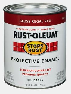 a can of rust - oleum stops rust