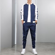 Brand Men's Sets Casual Men Tracksuit 2 Piece Set 2021 Spring Autumn Jacket+pants Fashion Sports Suit Men Streetwear Hip Hop - Buy High Quality Sports Tracksuits,Track Suit Exporter In Pakistan Track Suit Exporters In Pakistan,Track Suit Supplier In Pakistan Track Suit Suppliers In Pakistan Track Suit Supplier In Sialkot Track Suit Suppliers In Sialkot Product on Alibaba.com Mens Track Suit, Sportswear Collection, Track Suits, Men Tracksuit, Track Suit, Men's Jacket, Sports Suit, Mode Streetwear, Suit Set