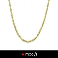 in stock Macy's Oval Gold Jewelry, Luxury Wheat Chain Jewelry, Macy's Luxury Yellow Gold Jewelry, Luxury Jewelry With Wheat Chain And Oval Link, Luxury 14k Gold Wheat Chain Necklace, Luxury Wheat Chain Necklace With Oval Links, Luxury Gold Jewelry With Wheat Chain, Luxury Gold Wheat Chain Jewelry, Luxury Gold Jewelry From Macy's