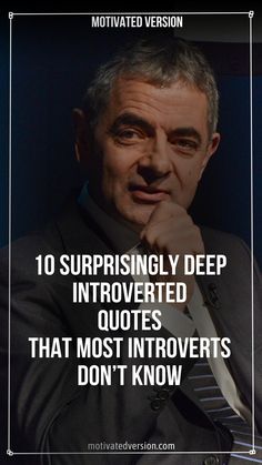 a man in a suit and tie with the caption saying 10 surprisingly deep quotes that most provers don't know