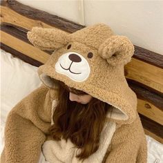 Welcome To Chcimy Official Store! Pajamas Cute, Brown Bunny, Onesie Pajamas, Bear Ears, One Piece Pajamas, One Piece Suit, Bear Plush, Cute Bears, Photo Colour