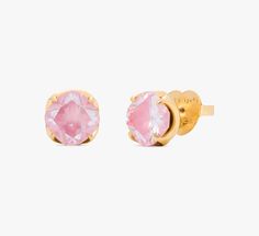 Add a pop of joy (and sparkle!) to your earlobes with these colorful studs. | Kate Spade Pop Of Joy 10Mm Spade Flower Studs, Pink/Gold Spade Earrings, Kate Spade Earrings, Accessories Jewelry Earrings, Spade Jewelry, Kate Spade Jewelry, Women Accessories Jewelry, Flower Studs, Pink Gold, Pink And Gold