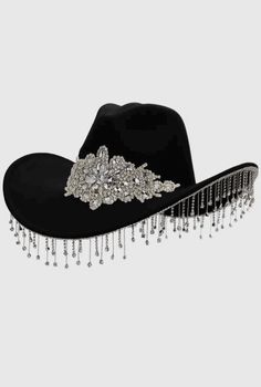 White Glitzy Rhinestones Fringe Western Cowboy Hat is a great fashionable, sturdy and comfortable option for your western style. Suitable for indoor and outdoor ITEM DETAILS 100% polyester Sequence detailed edge Head Size 8" Front to Back, 6.75" Left to Right 3.75" Brim Adjustable strap to secure smaller heads Made in China  Hat Care: Brush off dust or soil with a soft brush/ spot clean only with a damp cloth or sponge If you want to see more beautiful products, click here to go to my shop: http Rhinestone Party Hat For Kentucky Derby, Short Brim Rhinestone Hat For Kentucky Derby, Kentucky Derby Rhinestone Hat With Short Brim, Rhinestone Short Brim Hat For Kentucky Derby, Rhinestone-embellished Short Brim Hat For Kentucky Derby, Western Mini Hat With Flat Brim For Party, Western Style Hat With Bling And Curved Brim, Western Style Mini Hat With Flat Brim For Party, Western Flat Brim Party Hats