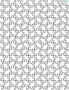 a white puzzle piece with black lines on the bottom and one missing in it's center