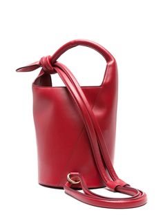 100% Cow Leather Jacquemus Bag, Womens Designer Bags, Leather Bucket Bag, Leather Bucket, Press Studs, Leather Top, Gold Tone Metal, Womens Tote Bags, Valentino Garavani