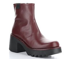 Contemporary style and all-day comfort combine in the Moge, a leather bootie that zips on easy and elevates the look of any outfit. From Fly London. Grunge Outfit, Side Zip Boots, Aesthetic Grunge Outfit, Fly London, Aesthetic Grunge, Leather Booties, Grunge Outfits, Bootie, Side Zip