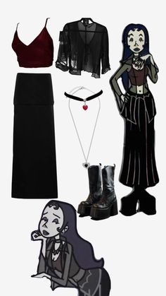 Downtown Mtv, Mtv Downtown, Goth Fits, Goth Outfit Ideas, Downtown Outfits, Alt Fashion, Grunge Goth, Swaggy Outfits, Gothic Outfits