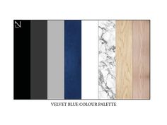 the different colors of wood and marble are shown in this graphic style, including black, white