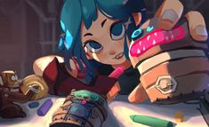 Jinx Pfp, Jinx From Arcane, Dibujos Anime Chibi, Arcane Jinx, Cute Icon, Lol League Of Legends, Discord Server, Film Serie