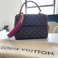 Reposhing This Item I Purchased From @Marggie_77. Loved It, But Ready To Rotate For Something New. It’s In Amazing Condition, Just A Bit Too Small For Me. Questions? Leave A Comment Below! Louis Vuitton Cluny, Bags Louis Vuitton, Louis Vuitton Bags, Something New, Louis Vuitton Bag, Bag Lady, Louis Vuitton, Cream, Color