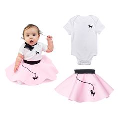 Sandy Costume, Pink Lady Costume, Outfit Costume, Baby Costume