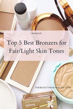 How To Use Bronzer On Fair Skin, Contour For Fair Skin, Best Bronzers For Fair Skin, Bronzers For Fair Skin, Best Highlighter For Fair Skin, Bronzer For Pale Skin, Soft Summer Bronzer, Best Drugstore Bronzer For Fair Skin, Best Bronzer For Medium Skin