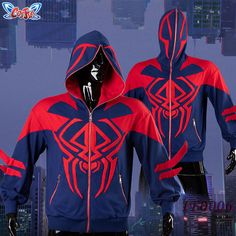 Shop now and get it within a week! Spider Man Hoodie, Spider Theme, Hoodie Material, J Fashion, Full Zip Hoodie, Zip Up, Hoodie Sweatshirt, Zip Hoodie, Spiderman