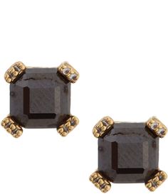 From kate spade new york&#x2C; the Dazzle Stud Earrings feature:Stud earringsPlated Metal/CZSignature spade post-closureApprox. 0.29" x 0.29''Imported. Rhinestone Jewelry, Accessories Jewelry Earrings, Dillard's, French Style, Kate Spade New York, Crystal Earrings, Crystal Rhinestone, Kate Spade, Jewelry Accessories