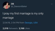 the tweet is posted to someone on their twitter account, and it looks like they're getting married