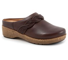 Add sleek style to your steps with these comfy slip-on clogs that finish any look with modern sophistication. From Softwalk. Casual Workwear Clogs With Textured Sole, Comfortable Closed Toe Clogs, Casual Clogs With Arch Support For Work, Comfortable Clogs With Arch Support, Synthetic Slip-on Clogs For Work, Comfortable Slip-on Clogs, Comfortable Clogs With Arch Support For Work, Comfortable Workwear Clogs With Arch Support, Sleek Style