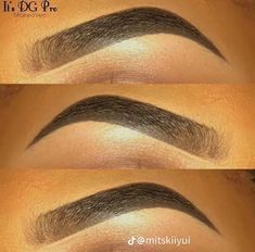 Ombre Eyebrows Makeup, Eye Brow Shaping Black Women, Eye Brows Black Women, Microblading On Black Women, Microbladed Eyebrows Black Women, Eyebrow Arch Shape Black Women, Brow Tint Black Women, Eyebrow Black Women, 2017 Eyebrows