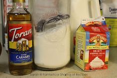 the ingredients to make this recipe include milk, sugar, and sour cream