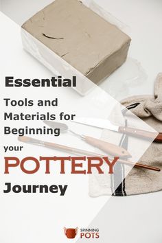 a book cover with tools and materials on it